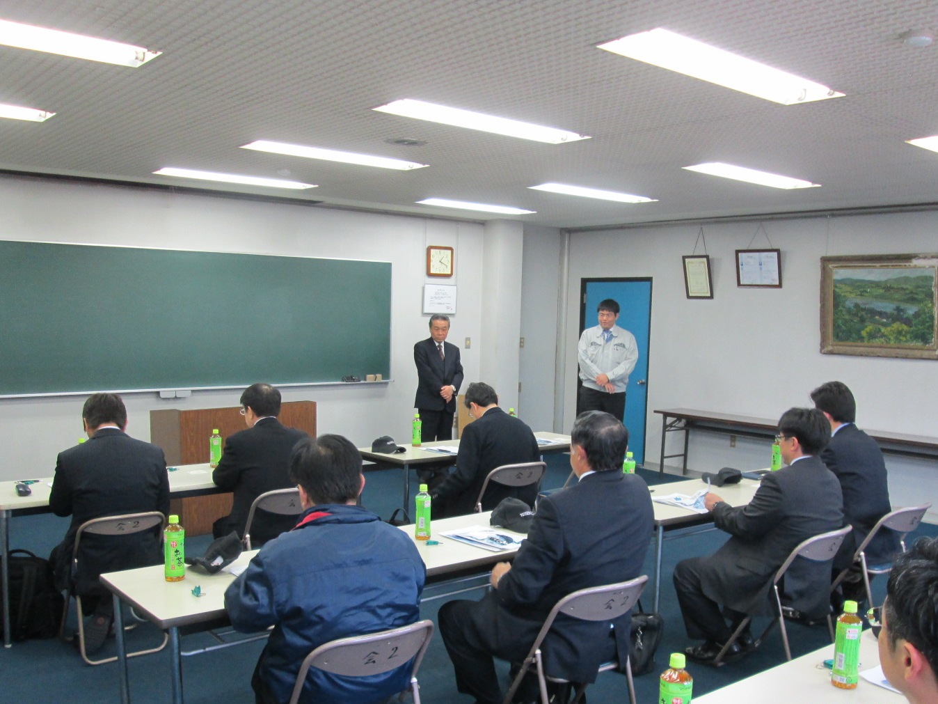 建設荷役車両安全技術協会 工場取材見学